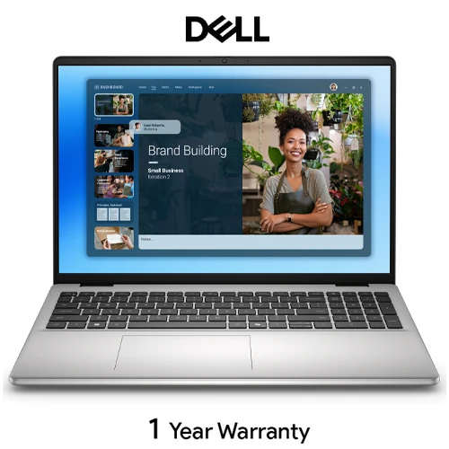 Dell Laptop DC16251 / Core 5-120U / 8GB DDR5 / 512GB SSD / 16" FHD Touch / Backlit / DOS / Platinum Silver