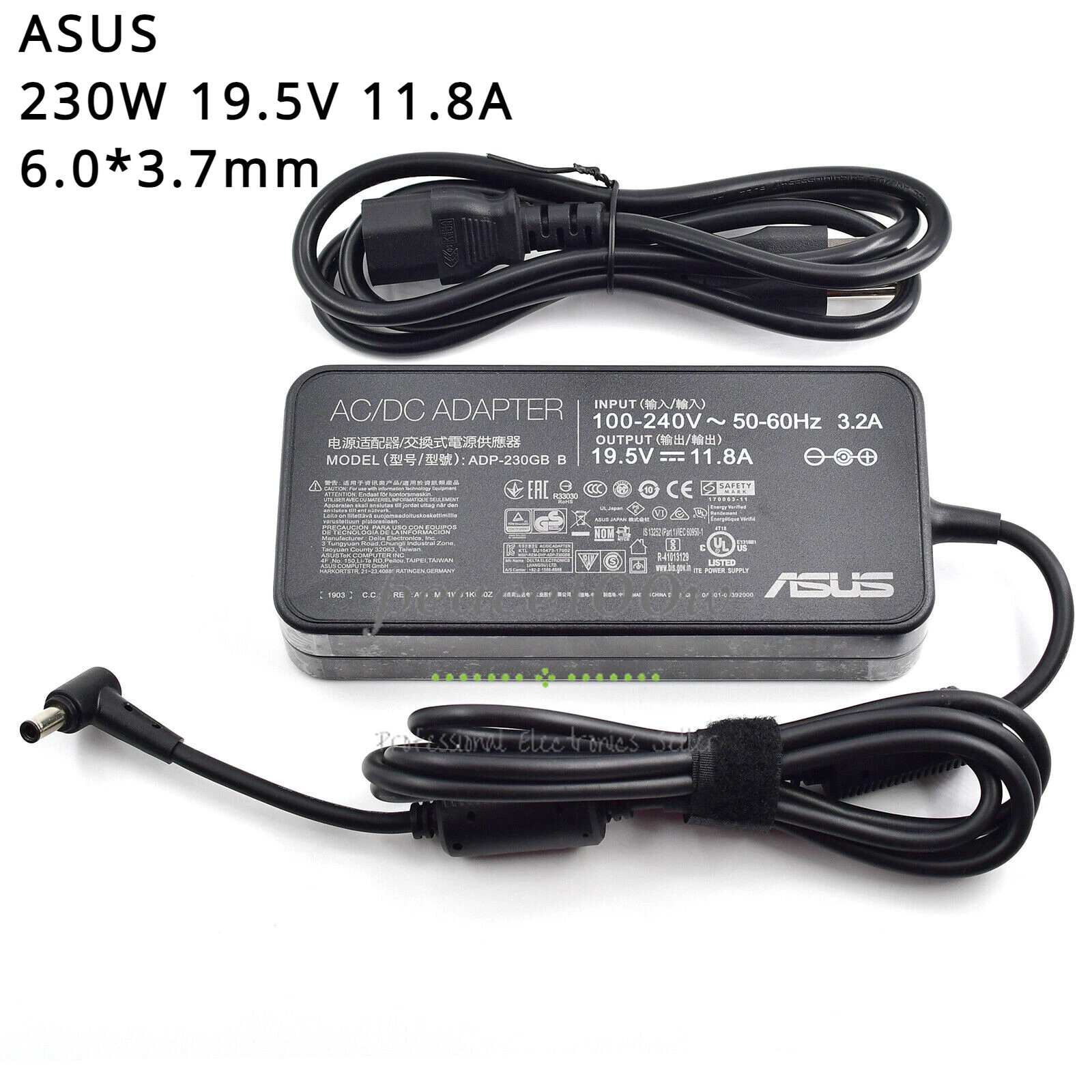 ASUS 230W Original Power Adapter | 19.5V 11.8A (5.5mm x 2.5mm)