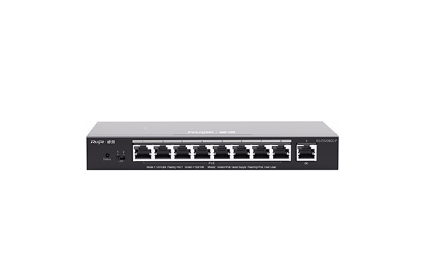 Ruijie Reyee RG-ES209GC-P | 9-Port Gigabit Cloud Managed PoE+ Switch
