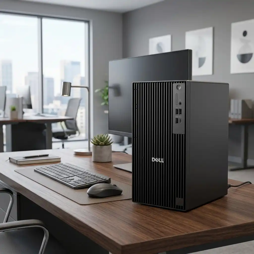 Dell Desktop Tower ECT1250 | Core i5-14400 | 8GB DDR5 | 512GB SSD | Ubuntu
