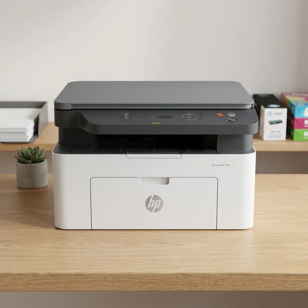 HP Laser MFP 136a – Mono Laser Printer, Scanner & Copier