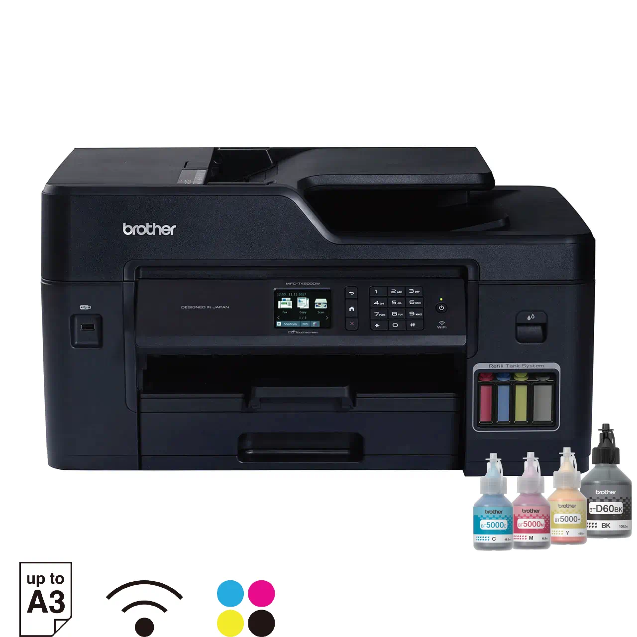 ๐จ๏ธ Brother MFC-T4500DW Ink Tank Printer