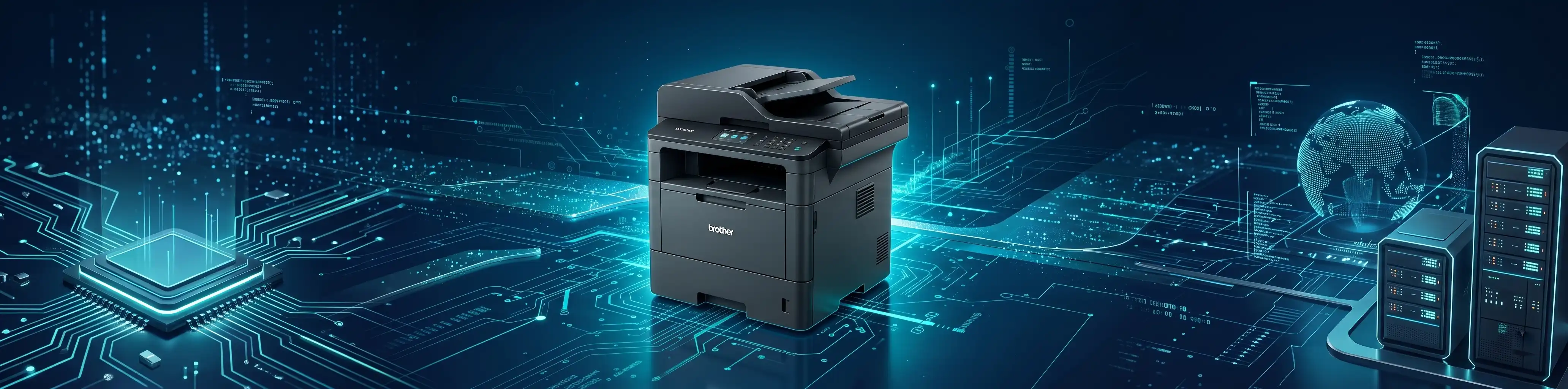Brother MFC-L5710DN – All-in-One Monochrome Laser Printer 